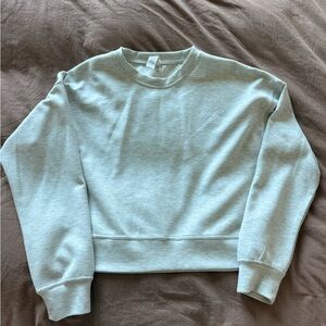 Light Gray Crewneck Sweatshirt